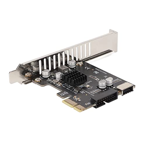 Amazon.co.jp: Bewinner USBフロントタイプE拡張カード、PCI-EからUSB